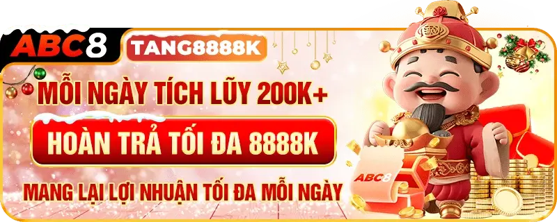 Abc29 Mỗi ngày nạp tích lũy từ 200k tặng tối đa 8.888k